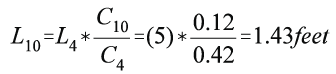 LT90 Formula for Calculating Friction Loss Equivalent